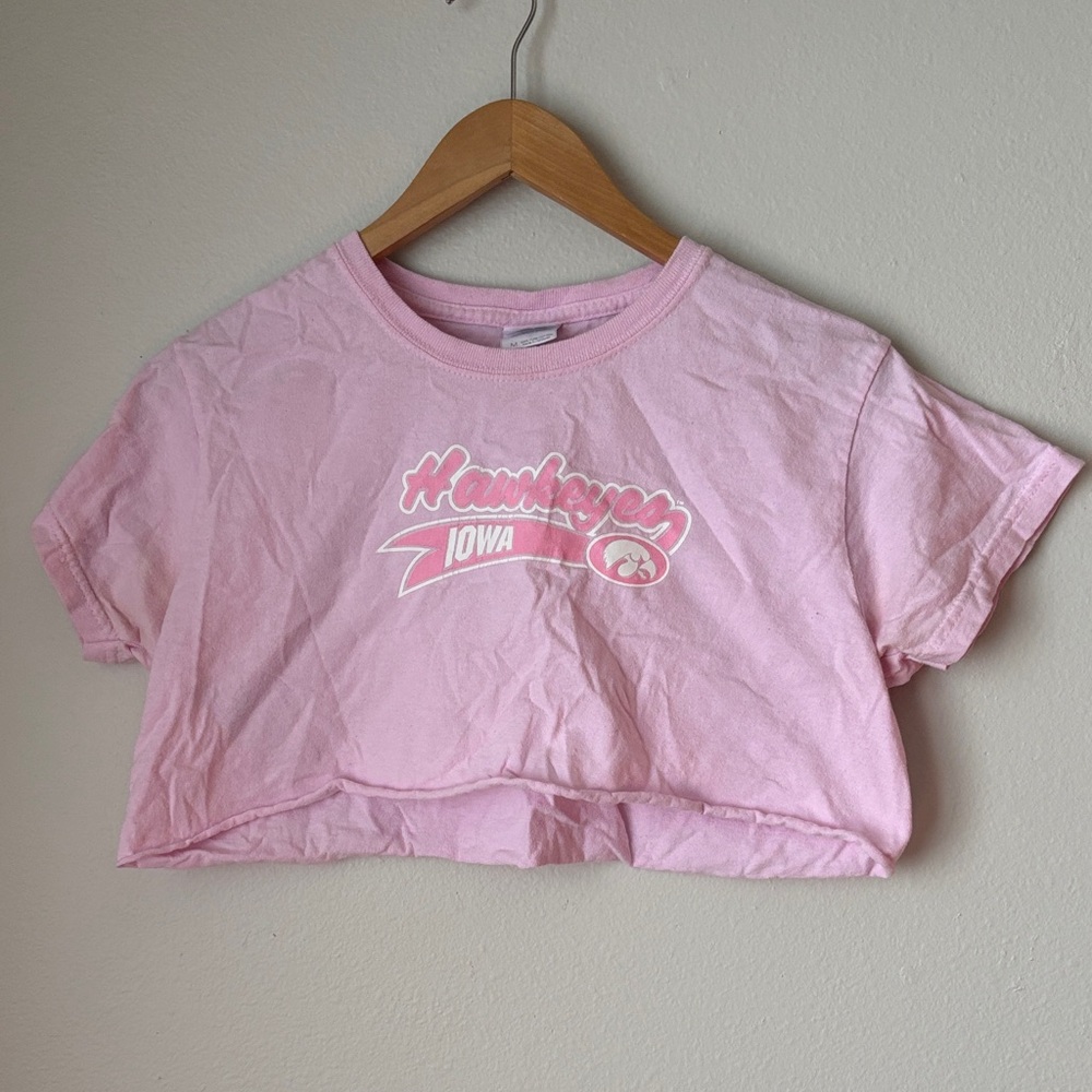 Pink Iowa Hawkeyes T-Shirt